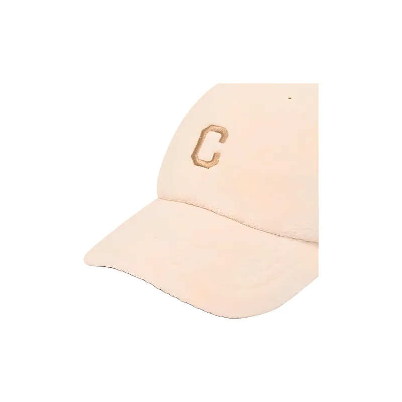 COVERNAT Polyester Baseball Caps Unisex Beige-1
