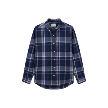 GANT Shirts Men Marine Blue 410