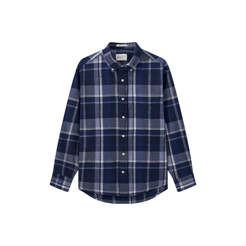 GANT Shirts Men Marine Blue 410-0