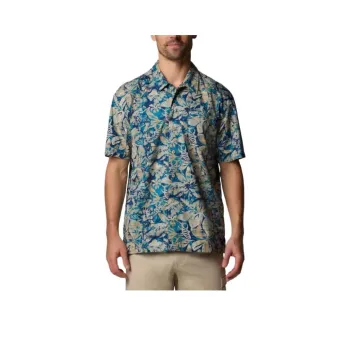 Columbia PFG Trollers Best Shirt Men's Blue