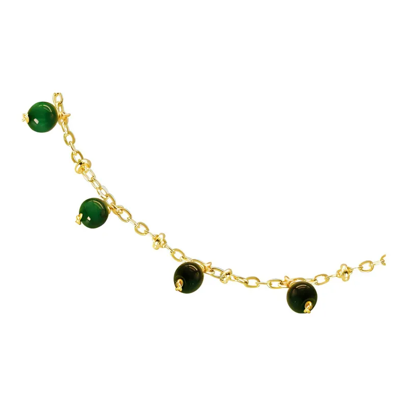 NAME.S Karat Gold Plated Anklets Women's-1