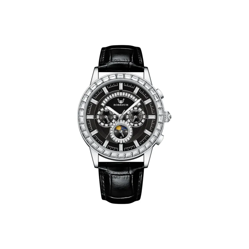 ROERDUM Super Master Collection Cool Play Mechanical Movement Watch Men's Watches White Dial-7