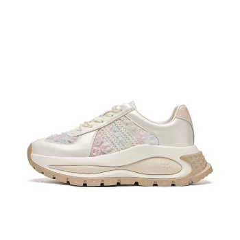 HR Low Top Chunky Sneakers Women's Beige