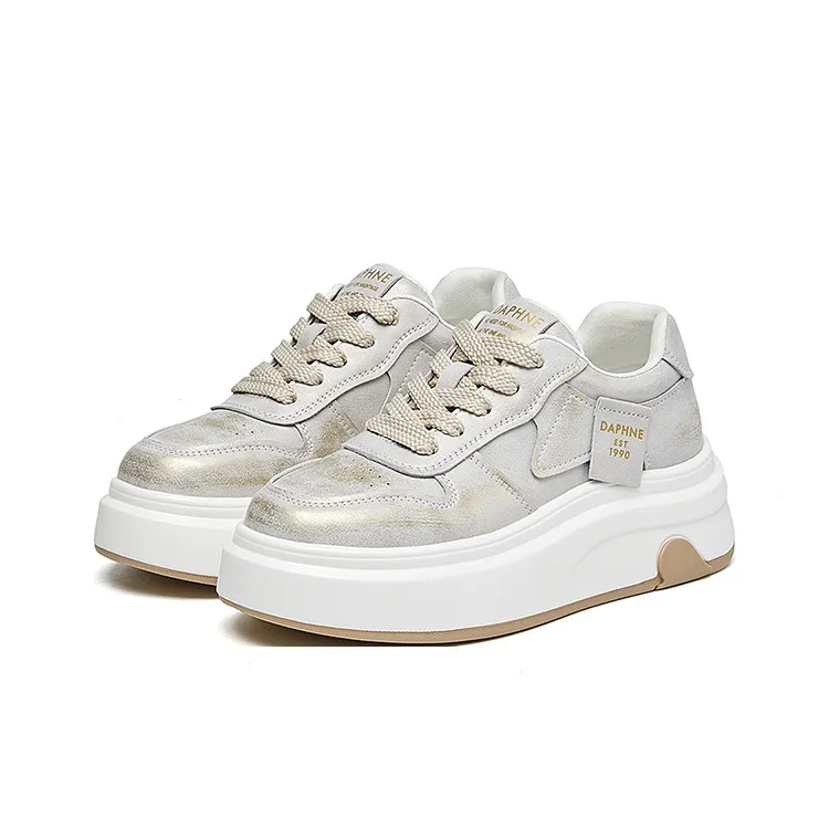 DAPHNE Anti Slip Wear Resistant Low Top Skateboard Shoes Women's-8