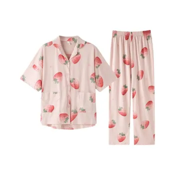 ZAO FU NIAO Pajama Set Women's Pink