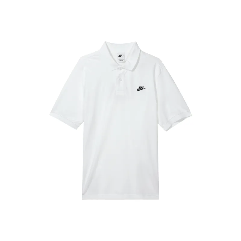 Nike Polo Shirts Men White-0