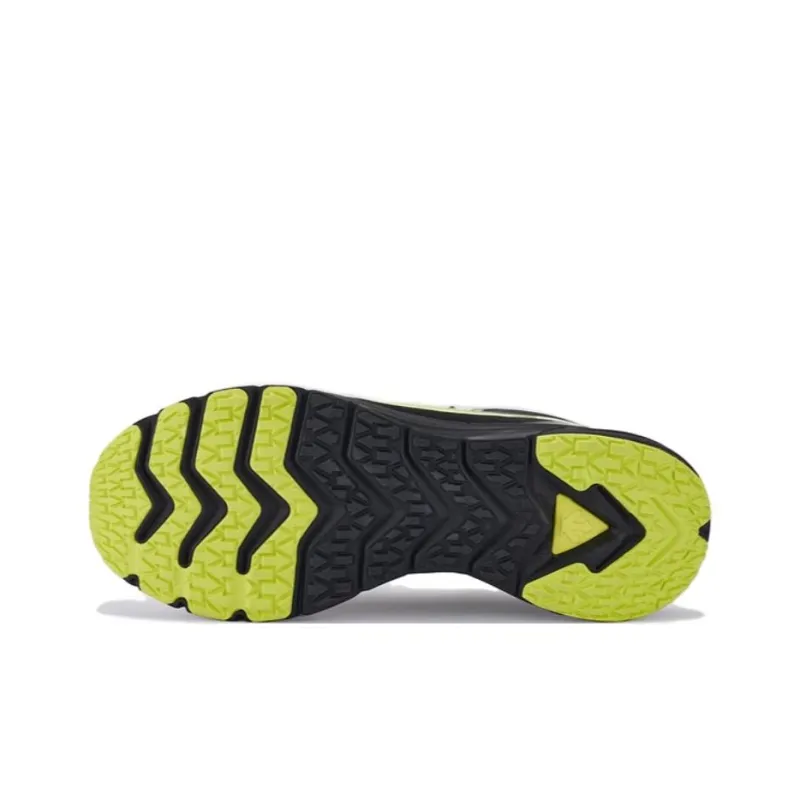DESCENTE Enerzite Low Top Running Shoes Men's Black Yellow-3