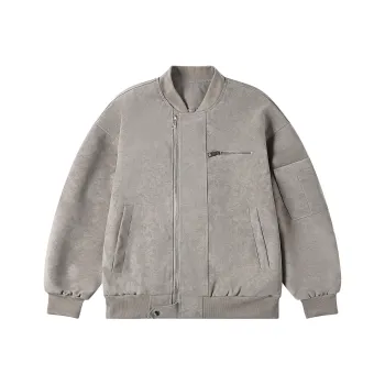 ELCORO Jackets Coats Unisex Gray