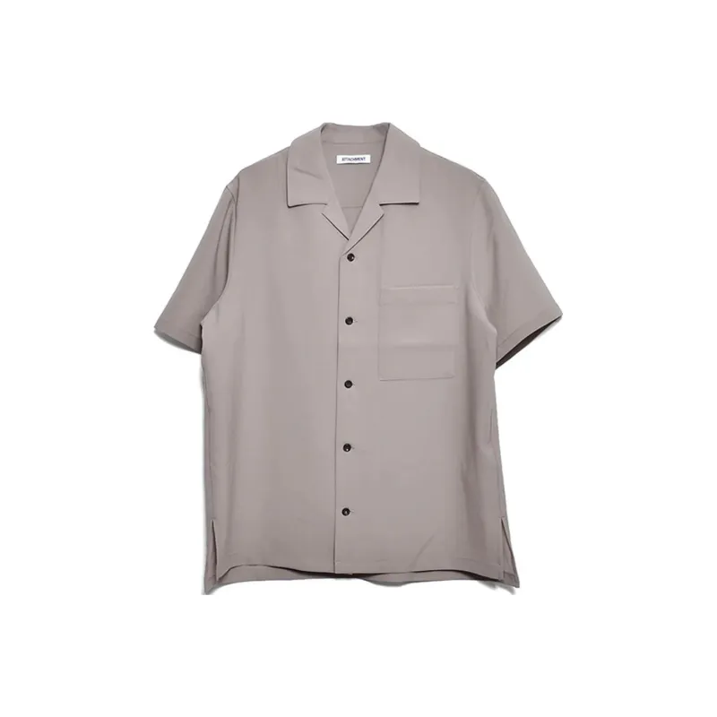 ATTACHMENT Shirt Unisex Light Brown-0