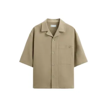ZARA Shirts Men Mink Fur