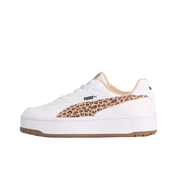 PUMA Court Rally SKYE Leo Low Top Skateboard Shoes Women's White