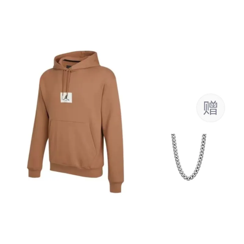 Jordan Essentials Statement Sweatshirt Men's Tan-0