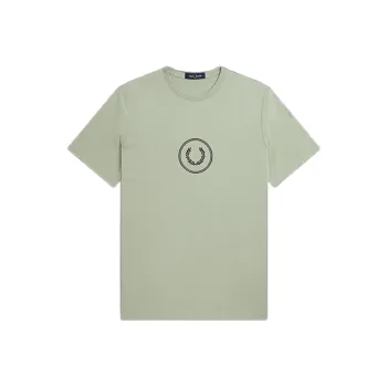 FRED PERRY T Shirts Men Green