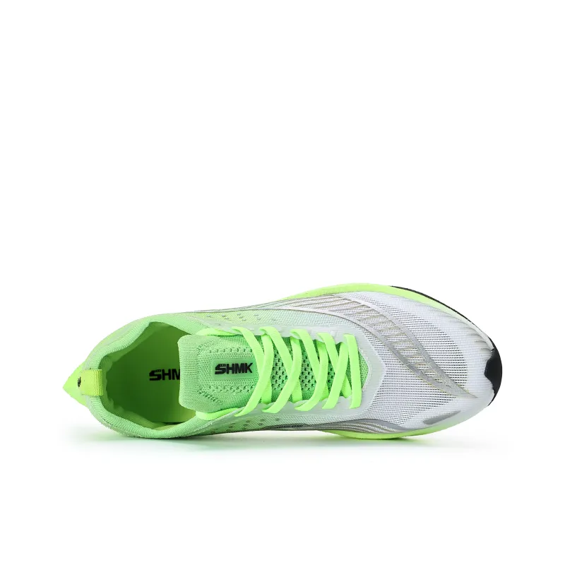 SHMK SUPREME Running Shoes Men Low Top Green/Black/White-3