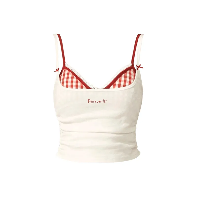 METE WHALE MT Camisole Women's White-0