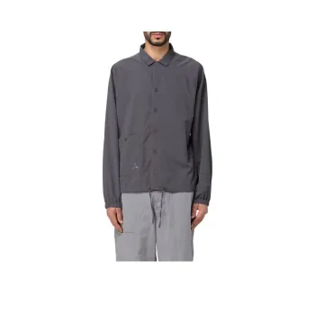 ROA Logo Detailed Checked Shirt