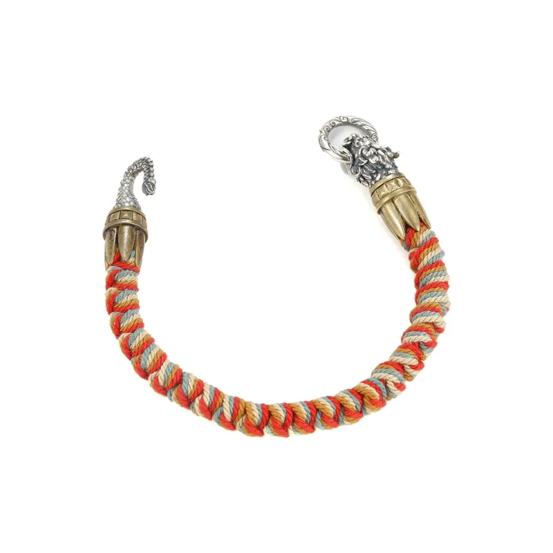 Ruibeila 925 Sterling Silver Bracelets Men's-2