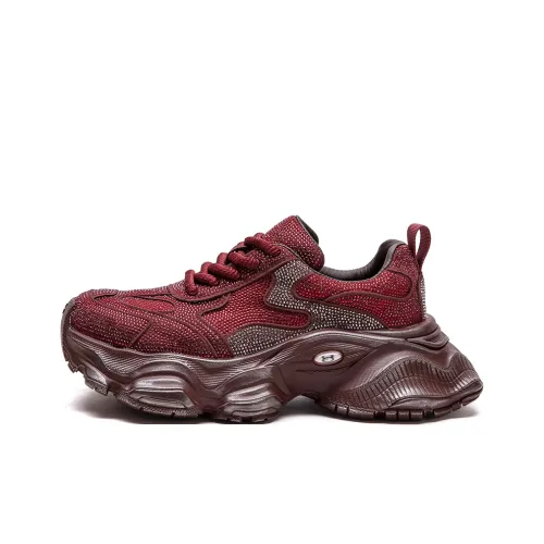 MATA Height Increasing Low Top Chunky Sneakers Women's