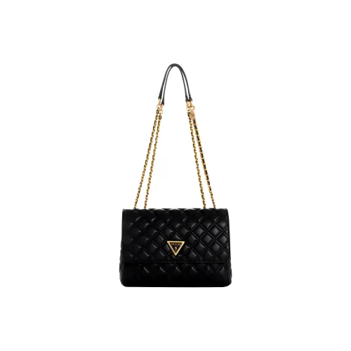 GUESS Polyurethane Crossbody Bag Shoulder Bag Women's Black