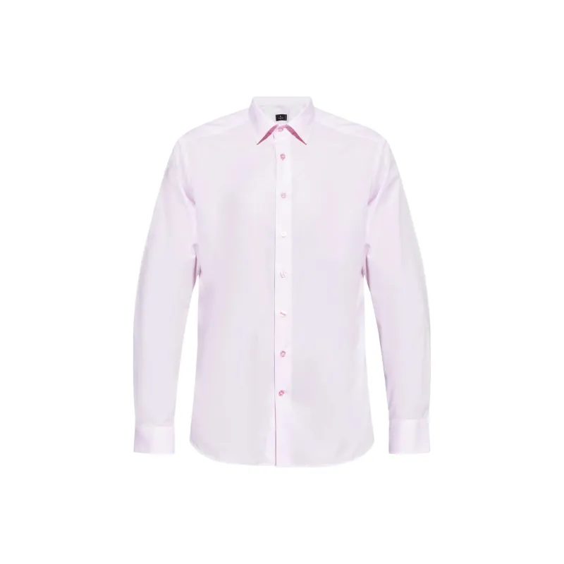 ETRO Buttoned Curved Hem Shirt-0