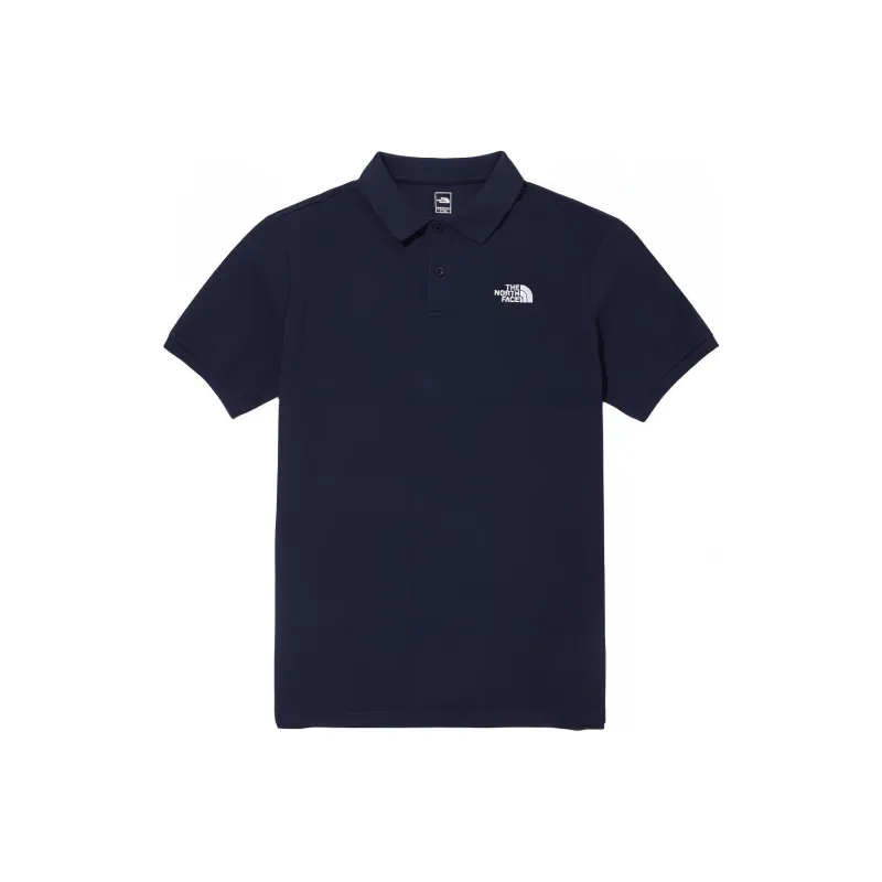 THE NORTH FACE All Day Classic S/S Polo Polo Shirt Men's Marine Blue-0