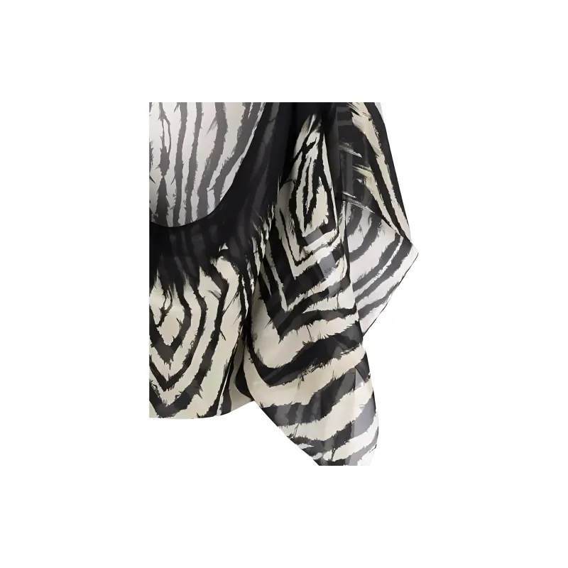 Roberto Cavalli Zebra-print Silk Scarf-1