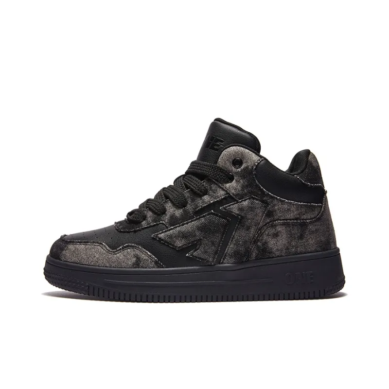 A1 Coverage Abrasion Resistant High Top Skateboard Shoes Unisex-42