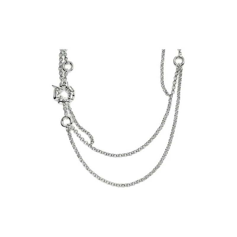 Folli Follie Stainless Steel Necklaces Women's Silver-0