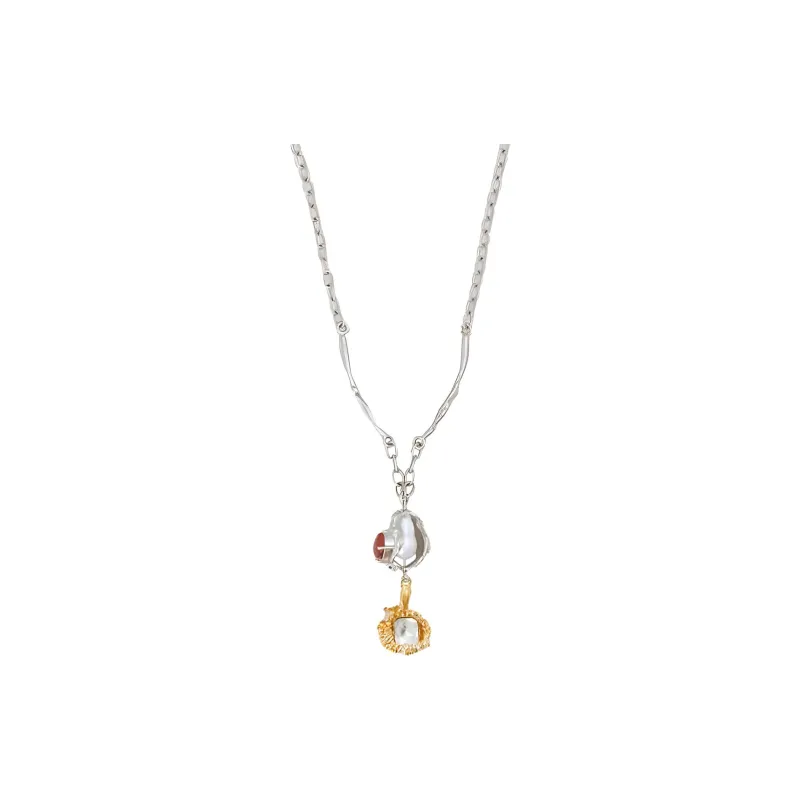 MARNI Pendant Chain Linked Necklace-0