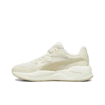 PUMA X Ray Speed Anti Slip Wear Resistant Low Top Casual Shoes Women's Ecru