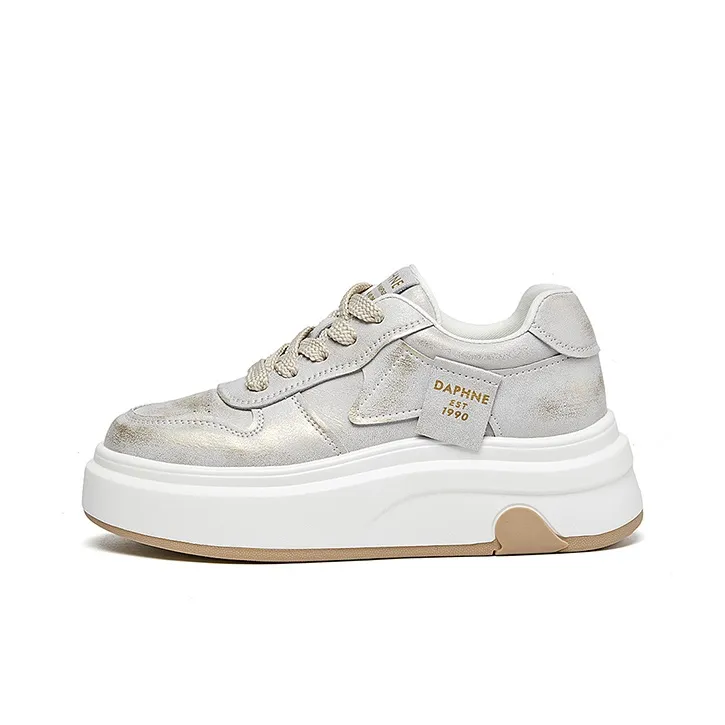 DAPHNE Anti Slip Wear Resistant Low Top Skateboard Shoes Women's-6