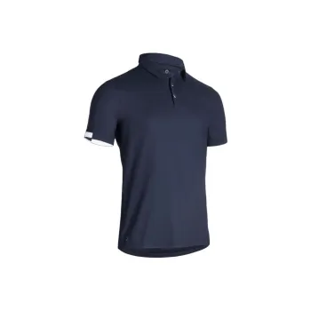 DECATHLON Polo Shirt Men's Blue Black