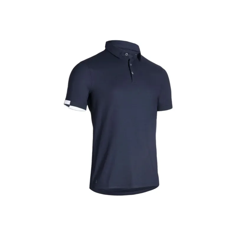 DECATHLON Polo Shirt Men's Blue Black-0