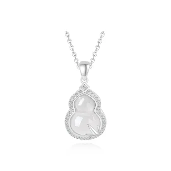 Branded Jewelry Natural Chalcedony Pendants Women's