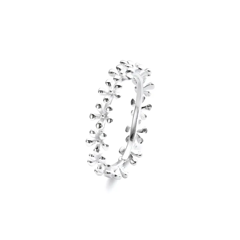 Crafts Women's S999 Fine Silver Rings Unisex-0
