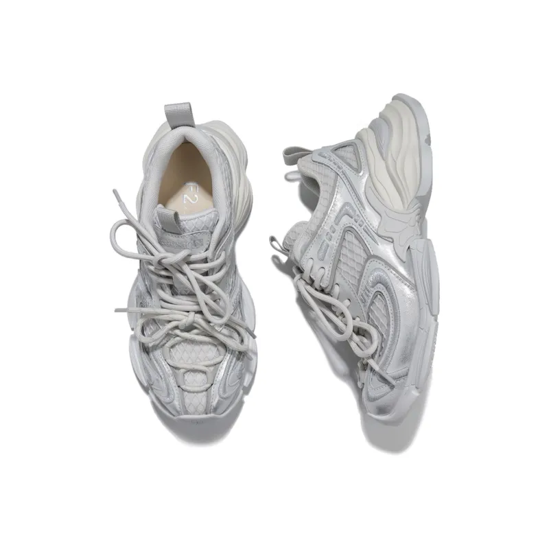 FERNANDA FRANKLIN Anti Slip Wear Resistant Low Top Lightweight Chunky Sneakers Women's-2