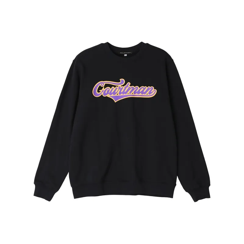 COURTMAN Sweatshirt Unisex Black-0