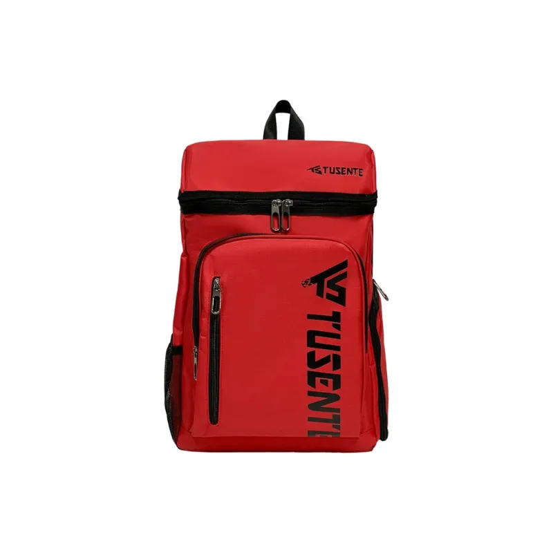 KAMLUI Oxford Backpack Regular Unisex Gray/Black/Red-14