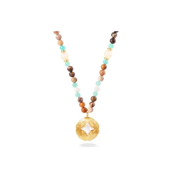 BAODEYI 18K Gold Plated Copper Necklaces Unisex