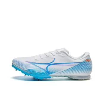 HEALTH Anti Slip Wear Resistant Low Top Training Running Shoes Unisex White Blue