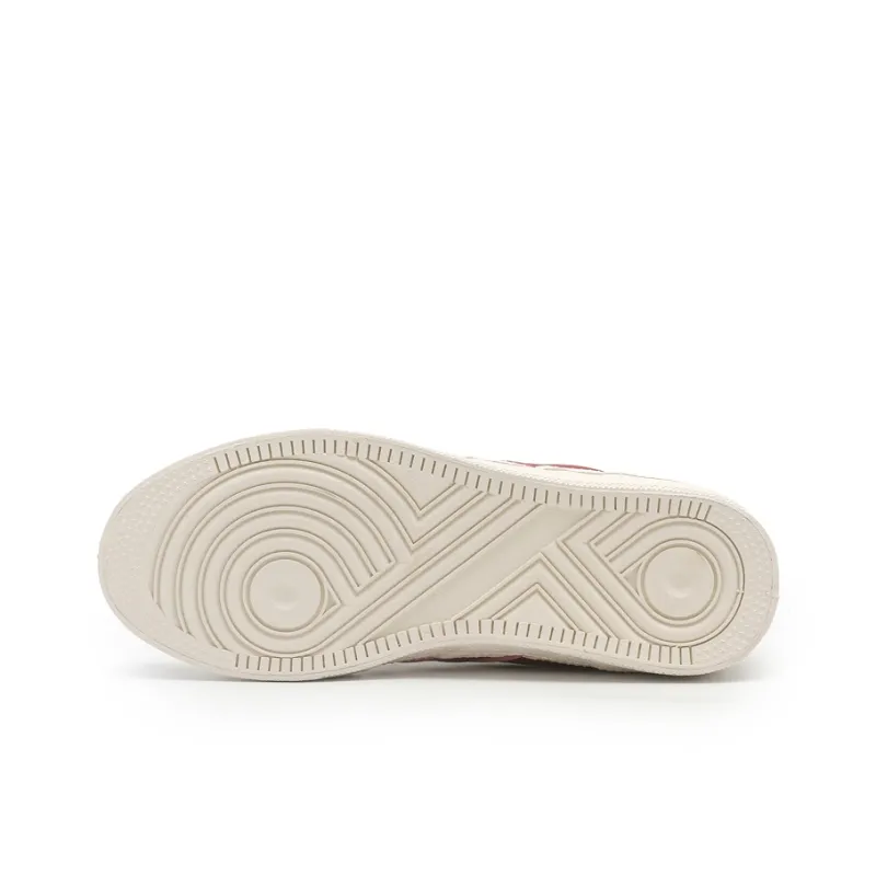 Feiyue German Army Trainers Wear resistant And Lightweight Low Top Skateboard Shoes Unisex Beige Gray Red-5