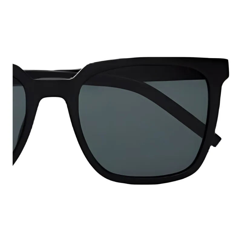 SAINT LAURENT Plastic Acetate Polyamide Oval Sunglasses Unisex Black-2