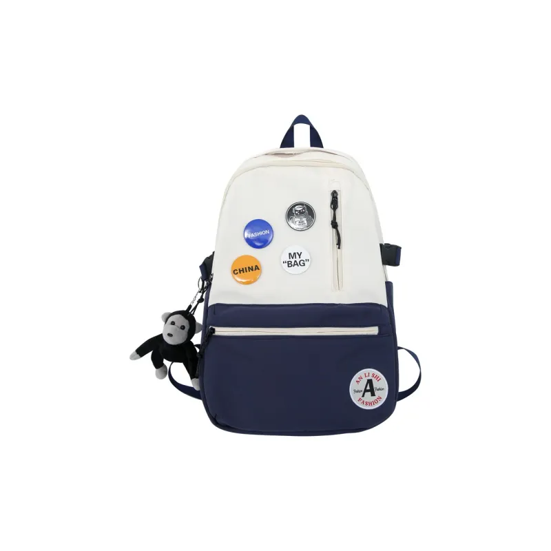 LUVISTRUE Nylon Backpack Unisex Multicolor-9