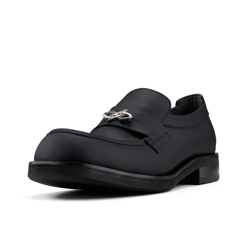 HANQIAORIJI The Abyss Series Square Toe Loafers Unisex-1