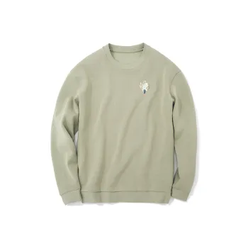 Mr.Bu Sweatshirt Men's White Birch Green