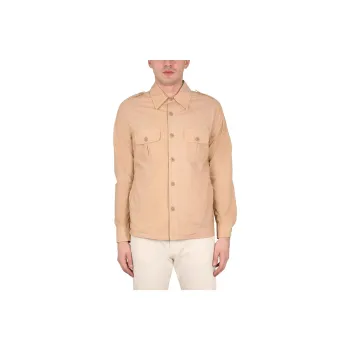 ASPESI Pointed Collared Buttoned Shirt