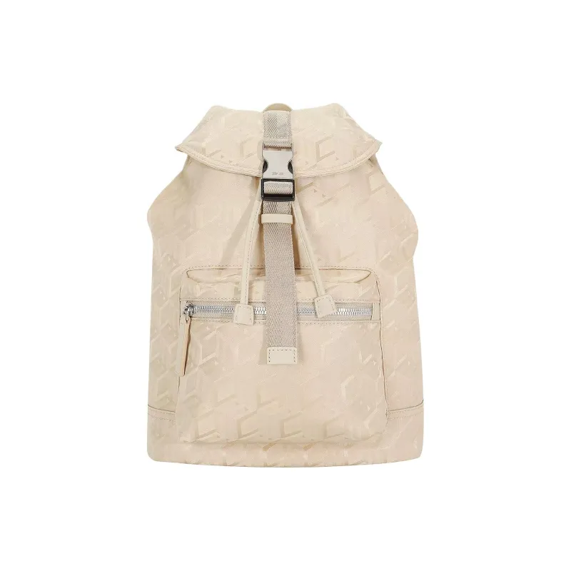 MCM Nylon Backpack Trumpets Women's Beige-0
