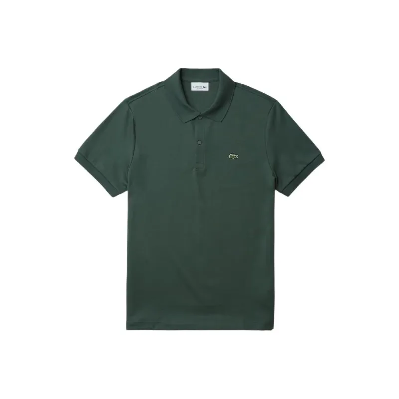 LACOSTE Polo Shirt Men's Dark Green-0