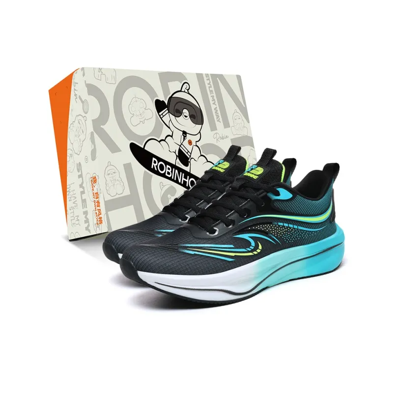 ROBINHOOD Cushioning, Slip Resistant, Abrasion Resistant, Impact Resistant, Rebound Low Top Casual Shoes Men's Box-5