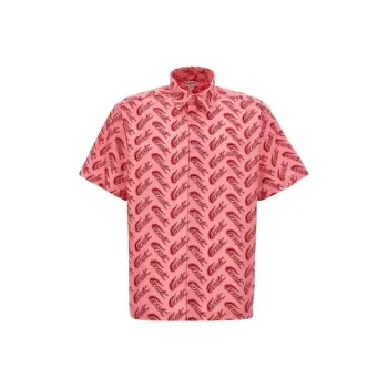 LACOSTE Shirts Men Pink